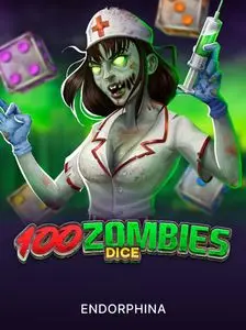 Portada de la tragamonedas 100 Zombies Dice