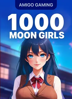 Portada de la tragamonedas 1000 Moon Girls