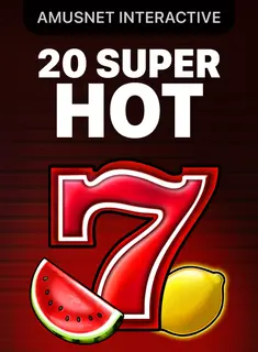 Portada de la tragamonedas 20 Super Hot
