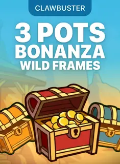 Portada de la tragamonedas 3 Pots Bonanza: Wild Frames