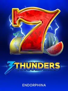 Portada de la tragamonedas 3 Thunders