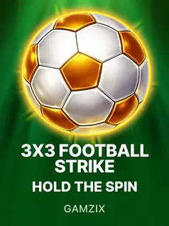 Portada de la tragamonedas 3x3 Football Strike: Hold the Spin