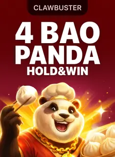 Portada de la tragamonedas 4 Bao Panda: Hold&Win