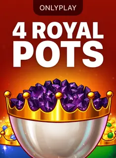 Portada de la tragamonedas 4 Royal Pots