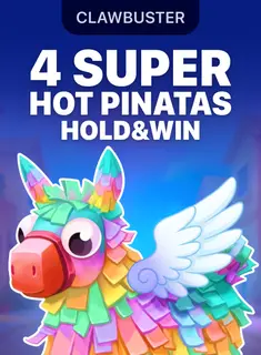 Portada de la tragamonedas 4 Super Hot Pinatas: Hold&Win