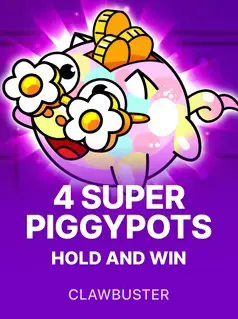 Portada de la tragamonedas 4 SUPER PIGGYPOTS: HOLD&WIN
