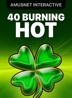 Portada de la tragamonedas 40 Burning Hot