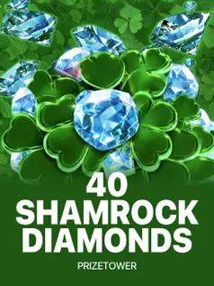 Portada de la tragamonedas 40 Shamrock Diamonds PrizeTower