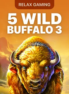 Portada de la tragamonedas 5 Wild Buffalo 3