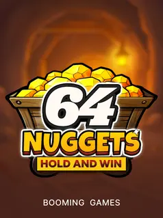 Portada de la tragamonedas 64 Nuggets: Hold and Win