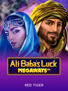 Portada de la tragamonedas Ali Baba's Luck Megaways