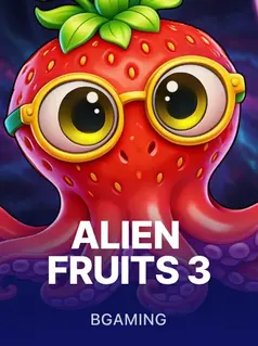 Portada de la tragamonedas Alien Fruits 3