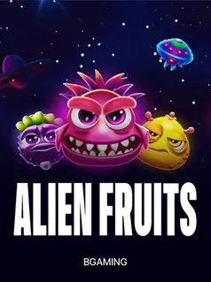 Portada de la tragamonedas Alien Fruits