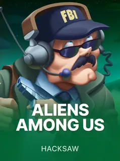 Portada de la tragamonedas Aliens Among Us