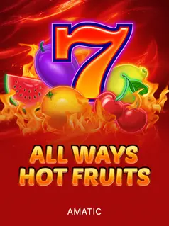 Portada de la tragamonedas All Ways Hot Fruits