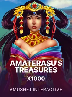 Portada de la tragamonedas Amaterasu’s Treasures x1000
