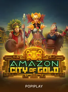 Portada de la tragamonedas Amazon City Of Gold