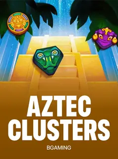 Portada de la tragamonedas Aztec Clusters