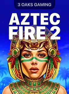 Portada de la tragamonedas Aztec Fire 2 de 3 Oaks Gaming