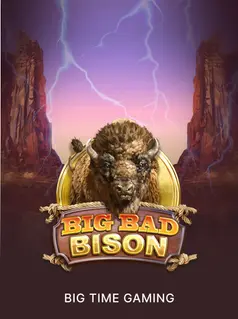 Portada de la tragamonedas Big Bad Bison