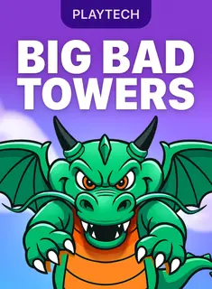 Portada de la tragamonedas Big Bad Towers