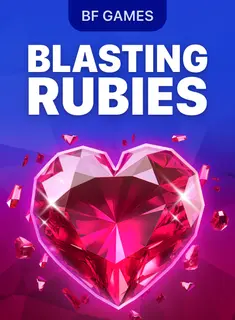 Portada de la tragamonedas Blasting Rubies