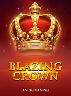 Portada de la tragamonedas Blazing Crown