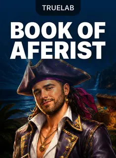 Portada de la tragamonedas Book of Aferist