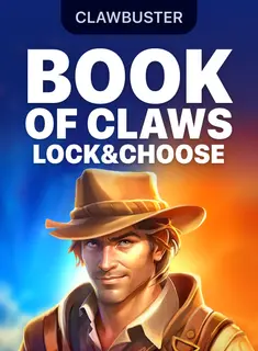 Portada de la tragamonedas Book of Claws: Lock&Choose
