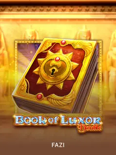 Portada de la tragamonedas Book of Luxor Double