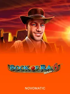 Portada de la tragamonedas Book of Ra Deluxe 6
