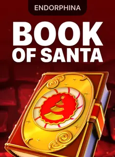 Portada de la tragamonedas Book of Santa