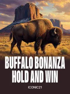 Portada de la tragamonedas Buffalo Bonanza Hold and Win