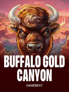 Portada de la tragamonedas Buffalo Gold Canyon