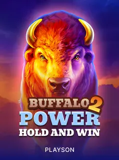 Portada de la tragamonedas Buffalo Power 2: Hold and Win