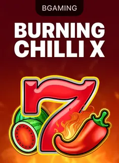 Portada de la tragamonedas Burning Chilli X