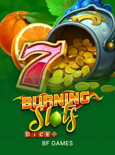 Portada de la tragamonedas Burning Slots Dice