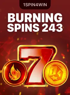 Portada de la tragamonedas Burning Spins 243
