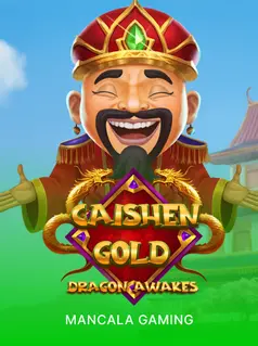 Portada de la tragamonedas Caishen Gold: Dragon Awakes