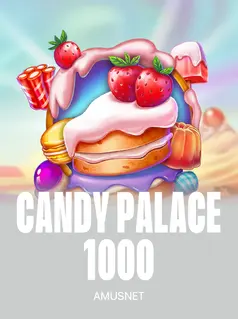 Portada de la tragamonedas Candy Palace 1000