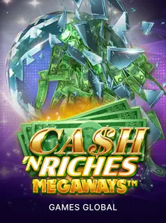 Portada de la tragamonedas Cash 'N Riches MEGAWAYS