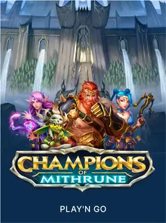 Portada de la tragamonedas Champions of Mithrune