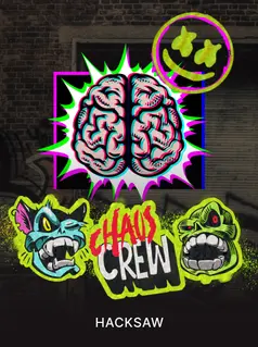 Portada de la tragamonedas Chaos Crew