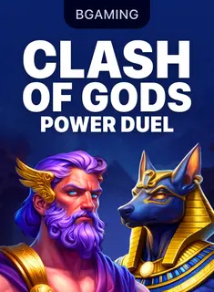 Portada de la tragamonedas Clash of Gods: Anubis vs Hades