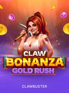 Portada de la tragamonedas Claw Bonanza: Gold Rush
