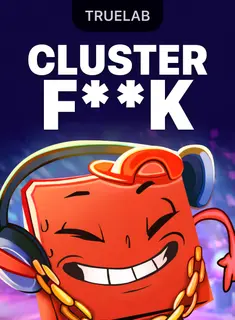 Portada de la tragamonedas Clusterf**k