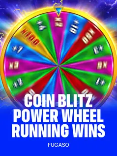 Portada de la tragamonedas Coin Blitz: Power Wheel RUNNING WINS