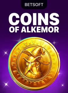 Portada de la tragamonedas Coins Of Alkemor - Hold & Win