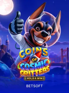 Portada de la tragamonedas Coins of Cosmic Critters - Hold & Win™