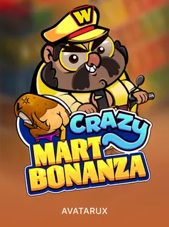 Portada de la tragamonedas Crazy Mart Bonanza